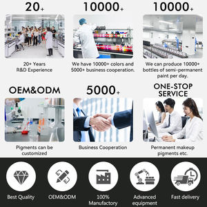 Pigmento Orgánico para Tatuajes Corporales con Logotipo Personalizado 26 para Colores Semipermanentes, Tintas para Tatuajes, Pigmento para Maquillaje Permanente - Product Image 6