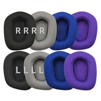 Compatible avec les casques Logitech G733 G335, coussinets d'oreille et bandeau en tissu maillé respirant, accessoires