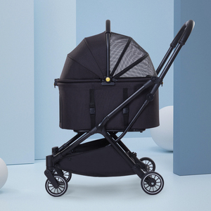 Nhà Máy Bán Bốn Bánh Xe Sang Trọng Mèo & Chó Xe Đẩy Phổ Pet Xe Đẩy Tách Với Dễ Dàng Đi Bộ - Product Image 6