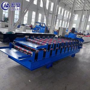 Équipement mécanique pour la fabrication de tôles d'acier ondulées anti-sismiques à double couche dans les zones seismiques - Product Image 5