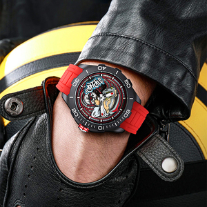 OEM Custom Dessio Men Skeleton <b>Mechanical</b> <b>Watch</b> with Luxury Business Accessories Plastic Case Buckle - Product Image 6