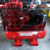 Compresseur d'air à piston alternatif américain WILLEST Entraînement par courroie à 2 étages BC55TE75H160F 12 bar 7.5 hp Compresseur d'air électrique