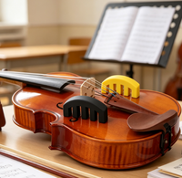Sourdine de violon professionnelle en caoutchouc pour violoncelle 4/4, ajustement universel, sourdine d'étude avec toucher doux, accessoire d'orchestre