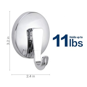 Khoan-miễn phí hút chân không hút móc Chrome đa chức năng phòng tắm móc nhiệm vụ nặng nề hút cup móc <span class=keywords><strong>Walmart</strong></span> cho khăn nhà bếp - Product Image 6