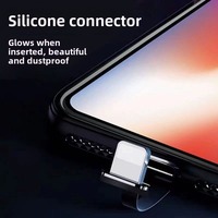 Étui de téléphone à lumière LED lumineuse de luxe Étui de téléphone portable à LED