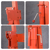 Grue de levage montée sur véhicule, équipement de levage portable, mini-grue mobile pour toiture avec treuil électrique