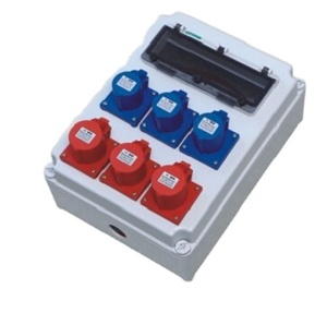 Hộp ổ cắm điện ngoài trời di động, chống nước, đa năng, chất liệu nhựa ABS, đạt chuẩn IP65, dùng cho công nghiệp - Product Image 3