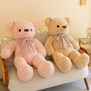 Ours en peluche géant, jouet en peluche, cadeau d'anniversaire ou de Saint-Valentin pour fille, coussin doux, poupée, fête de mariage - Product Image 4