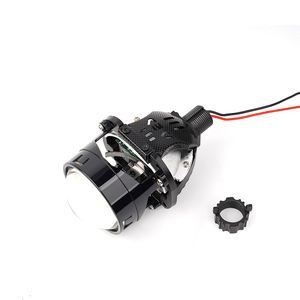 Lente Proiettore LED AES 2.5 Pollici Tricolore BI-LED 3000K 4300K 6000K 55W 4000 LUMEN Lunga Durata per Auto - Product Image 5