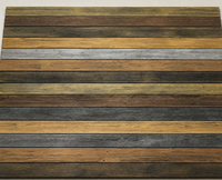 Planches de terrasse en composite PU 3D gaufré, grain de bois réaliste, faible entretien, pour balcon, terrasse, jardin