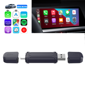 Carlinkit Mini Pro Carplay Adapter Không Dây 2 Trong 1 5.0 Bluetooth Wifi 6 Android Tự Động Dual Kênh Loại C USB Xe Chơi Dongle - Product Image 1
