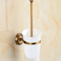 Ensemble d'accessoires de salle de bain tout en cuivre, crochet pour peignoir, porte-papier, barre porte-serviettes, panier à savon, ensembles de robinetterie de salle de bain