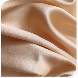 Tela teñida plana 16mm 90% seda de morera 10% mezcla de Spandex tela de seda elástica tela de seda pura - Product Image 2