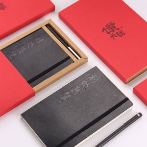 Juego de Cuadernos de Tapa Blanda A5 A6 al por Mayor con Bolígrafo de Regalo, Precio de Fábrica para Empleados Destacados - Product Image 1