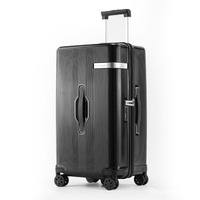 Ensemble de bagages à roulettes en polycarbonate de luxe personnalisé de 20/24/26/28/30 pouces, grande capacité, durable, 5 pièces, roues silencieuses, pour les vacances en famille