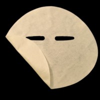 Masque facial en tissu de pulpe de bambou naturel - Masque en feuille de pulpe de bambou antibactérien