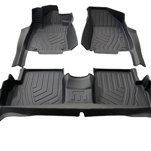 Tapetes para Auto TPE para Todo Clima, Escaneo Láser 3D, Revestimientos de Piso de Goma Antideslizantes para SUV Tesla - Product Image 1