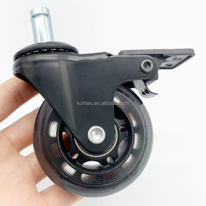 3 Inch Office Chair <strong>Wheels</strong> Replacement Chair <strong>Casters</strong> Good Quality <strong>Caster</strong> <strong>Wheel</strong> for Office Chair - Product Image 3