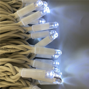 Lámpara de Navidad de cadena de Cable de goma Led Multicolor impermeable IP65 de alta calidad para Regalo de Navidad - Product Image 4