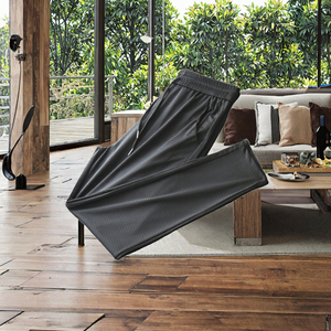 Pantalones de chándal de LICRA/poliéster ligeros informales de verano personalizados para hombre, malla suelta transpirable, patrón recto de secado rápido - Product Image 2