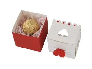 달콤한 결혼식 호의 선물 상자 사용자 정의 도매 초콜릿 사탕 종이 선물 상자