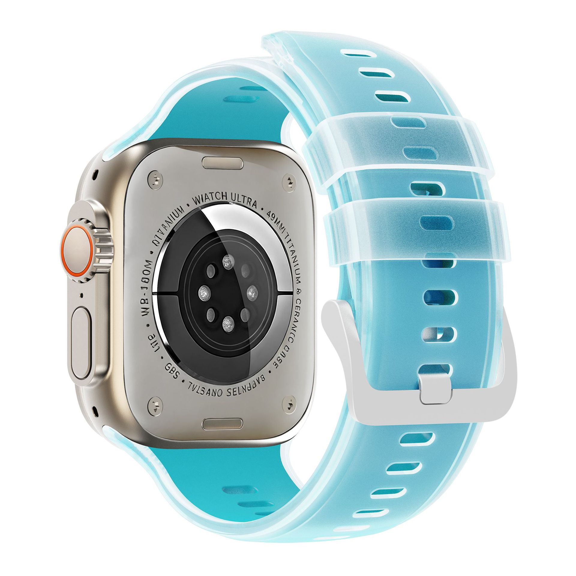 Cyan transparent
