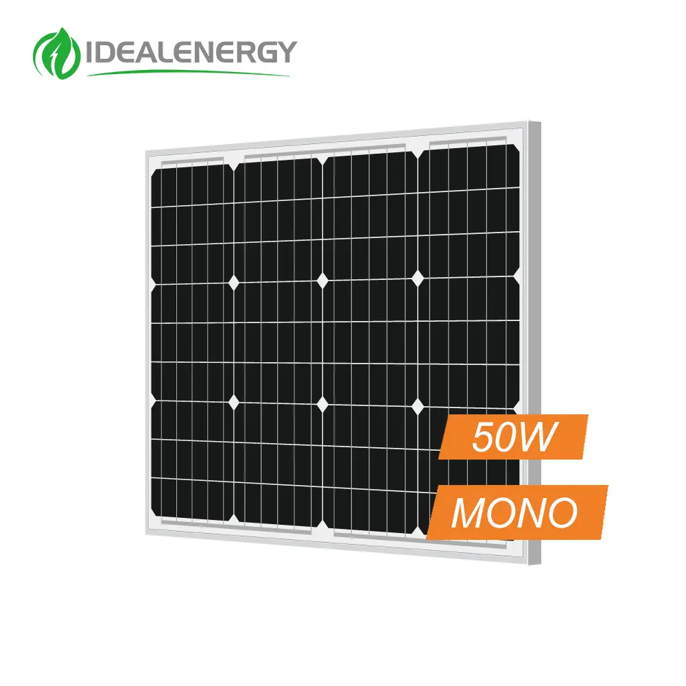 Tấm Pin Mặt Trời Mono Perc 50 Watt 50 Wp