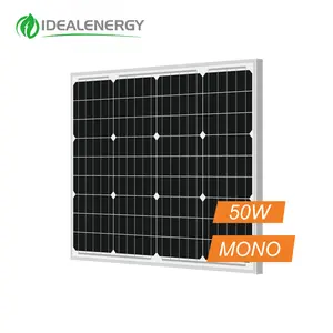 Paneles solares mono perc, 50 vatios, 50 wp