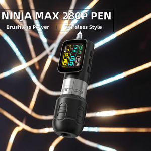 <span class=keywords><strong>Ambition</strong></span> <span class=keywords><strong>Ninja</strong></span> para Motor Eléctrico Recargable sin Escobillas de 280P, Carrera de 4.0mm, Pluma de Máquina de Tatuaje Inalámbrica Profesional de Accionamiento Directo - Product Image 2