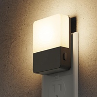 Veilleuse LED moderne LOHAS, luminosité réglable, blanc chaud 3000K, pour enfants, bébés, à brancher, pour chambre à coucher, couloir, salon