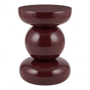 Table d'appoint élégante en métal pour canapé, salon, chambre, meuble d'angle, support pour plantes, présentoir, décoration intérieure - Product Image 1