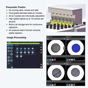 Haute précision CCD/COMS Machine d'inspection visuelle optique Sandwich Cookie maïs tortilla Biscuit inspecteur - Product Image 6