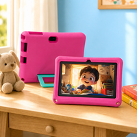 Nouvelle tablette à écran capacitif de 7 pouces pour Android 12, certificat GMS, 2 Go de RAM, 32 Go de stockage, double caméra, WIFI, pour enfants, applications Aiwawa