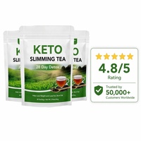 Thé minceur Keto Minweng 28 jours, sachets de thé sans sucre, résultats visibles, détoxifiant à base de plantes, perte de poids, adultes, unisexe, privé