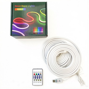 ชุดไฟ LED นีออนเฟล็กซ์ RGB แบบ USB แรงดันต่ำอัจฉริยะ กันน้ำ ควบคุมผ่านแอพ ซิงค์เพลงผ่านบลูทูธ ปรับความสว่างได้ - Product Image 6