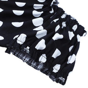 <span class=keywords><strong>Robe</strong></span> trapèze boutonnée à pois pour femme, style <span class=keywords><strong>pin</strong></span>-<span class=keywords><strong>up</strong></span>, vintage rockabilly, épaules dénudées, pour l'été, robes de soirée skater, sexy, Vestidos - Product Image 6