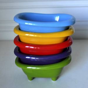 JIA שון סיטונאי בית מלון אביזרי אמבטיה לבן קרמיקה מדבקות קישוט אמבטיה סבון צלחת - Product Image 6