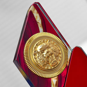 अनुकूलित रचनात्मक धातु पदक क्रिस्टल ट्रॉफी के साथ उत्कृष्ट स्टाफ मानद बिक्री चैंपियन पुरस्कार - Product Image 4