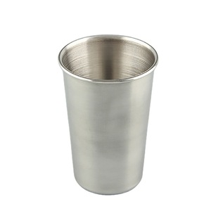 แก้วเบียร์สแตนเลส 500 มล. ชั้นเดียว สไตล์เรียบง่ายสำหรับดื่ม - Product Image 4