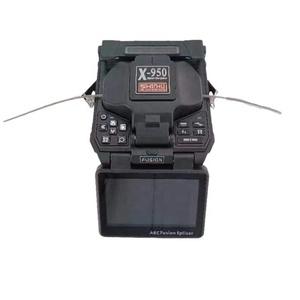 เครื่องเชื่อมใยแก้วนำแสงแบบริบบิ้น FIBCONET X-950 จากโรงงาน รองรับ SM/MM/DS/NZDS Clad to Clad พร้อมระบบควบคุมแบบแมนนวล/อัตโนมัติ สำหรับ FTTB - Product Image 2
