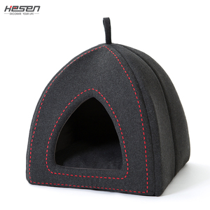 100% Microfiber <strong>Cat</strong> <strong>Cave</strong> with Removable Washable Cushioned <strong>Cat</strong> <strong>Cave</strong> Bed Indoor <strong>Cat</strong> House Travel Customized Logo Solid Hand Wash - Product Image 3