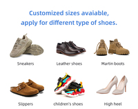 Embauchoirs gonflables imprimables sur mesure, petites et moyennes tailles, anti-écrasement, pour la livraison de chaussures en e-commerce