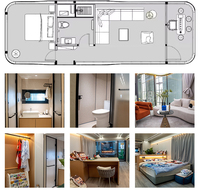 Maison capsule spatiale personnalisée Gangte à vendre à prix abordable, idéale pour maison mobile ou petite maison