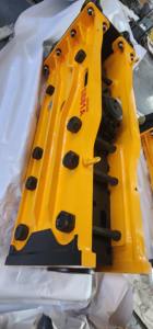 SOOSAN <b>Hydraulic</b> <b>Breaker</b> SB81A Open Top Type Chisel Rock Hammer with Accumulator for heavy excavator for Demolition construction - Product Image 4