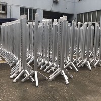Boîte simple pour saut à l'élastique, équipement équestre, poteaux de saut d'obstacles, normes de saut, en alliage d'aluminium, pour manèges équestres
