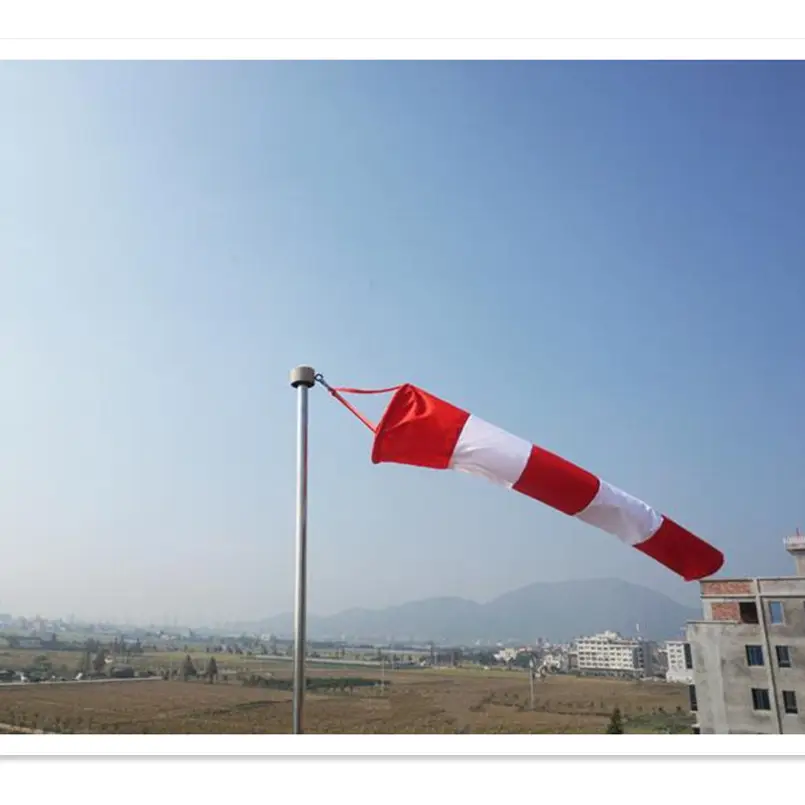 All Weather Wind Sock Weather Vane Windsock Outdoor Toy Kite Wind Monitoring Needs Wind Indicator Farmhouse Decoration