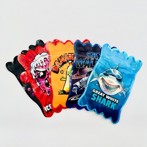 Bolsas de Mylar con Corte Troquelado Holográfico y UV Localizado, Impresión Interior Personalizada, Caja de Papel para Cereales de 3.5g, Bolsa de Mylar de 3.5 con Caja - Product Image 6