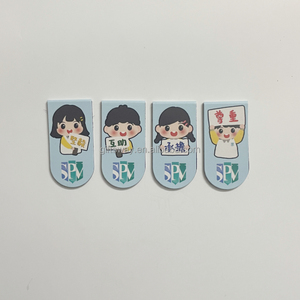 Marcadores Magnéticos Personalizados para Refrigerador, Impresos a Todo Color, 3x12cm, Marcadores de Papel Navideños para Niños, para Libros de <span class=keywords><strong>Amor</strong></span> - Product Image 2