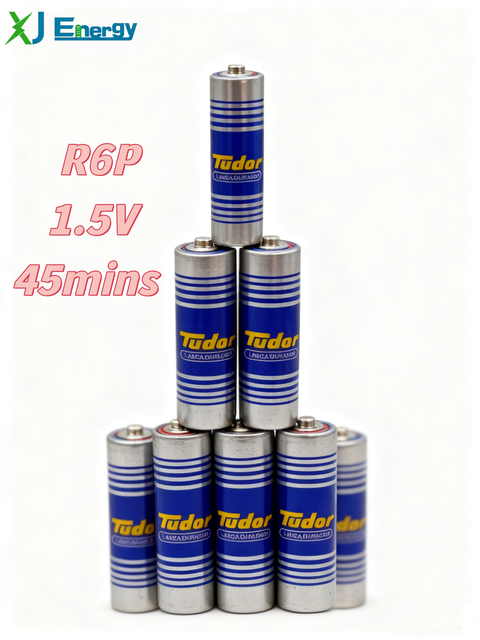 AA Zinc Carbon Battery OEM Best Price Cylindrical R6 LR6P 1.5v for Remote Control and Power Tools