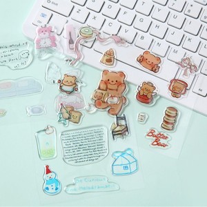 สติกเกอร์การ์ตูนหัวเบ่ย พีวีซี ติดเองได้ กันน้ำ สำหรับเคสโทรศัพท์และของตกแต่ง - Product Image 2